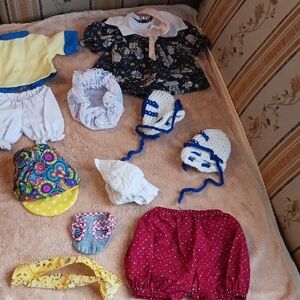 Colorful Kids Doll Clothing Set